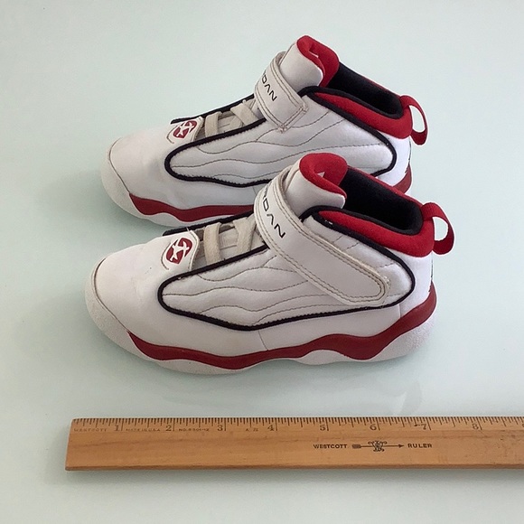 Jordan Pro Strong athletic sneakers size 10C toddler EUC - Picture 12 of 16